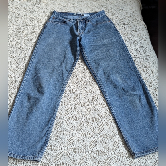 Vintage | Levi's Relaxed Fit 100% Cotton Denim Tapered Jeans - Picture 11 of 12